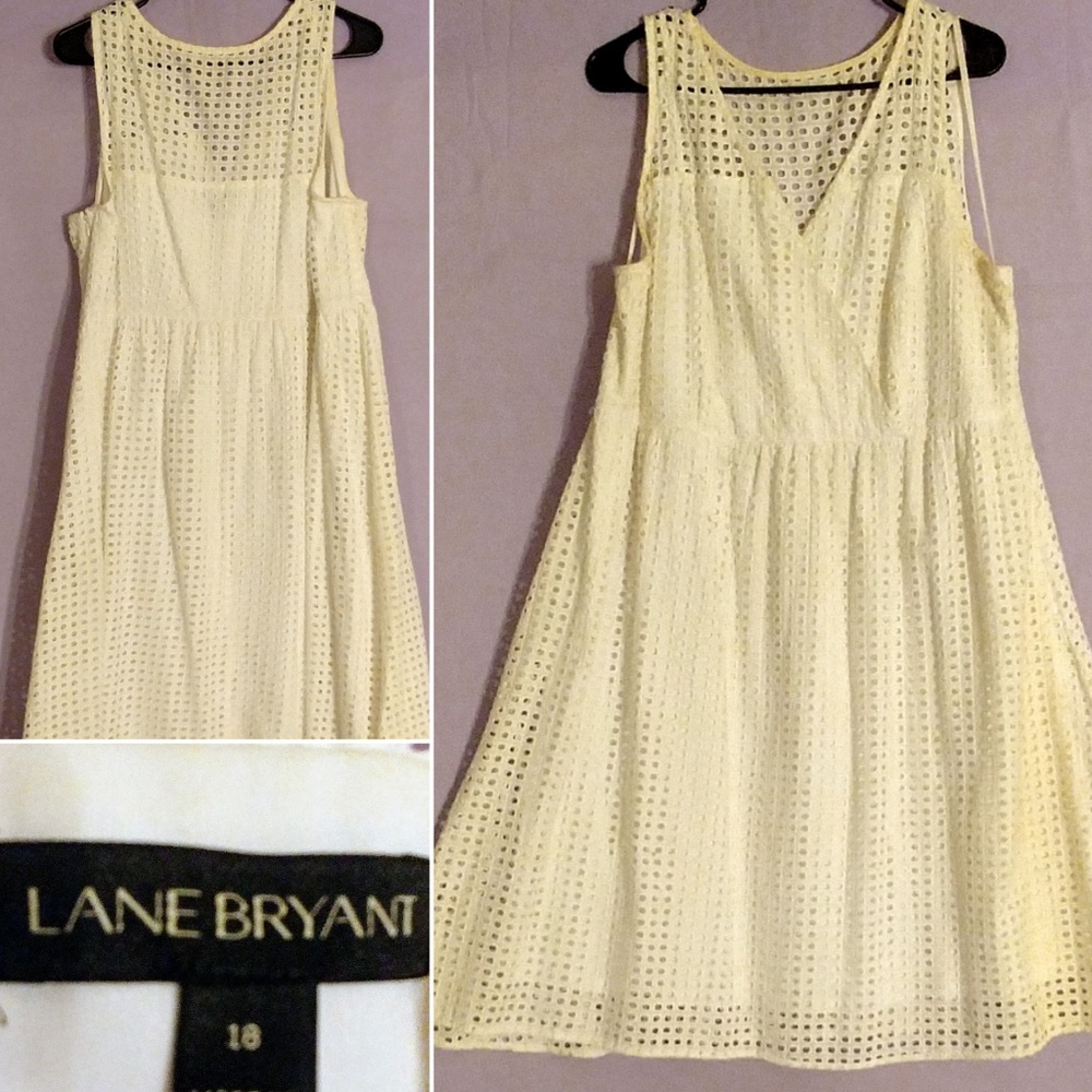 Size 18 White Lane Bryant Sleeveless Dress